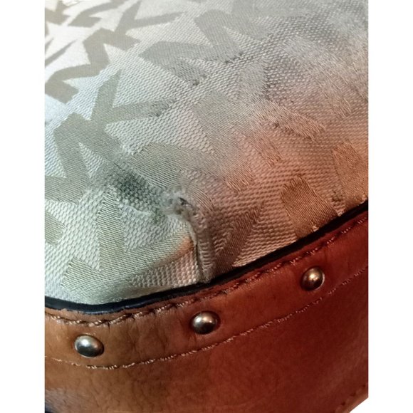 Michael Kors Canvas Shoulder Bag - Picture 6 of 9